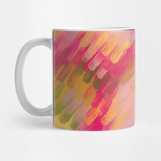 Colorful Blurry Abstract Mosaic Design Mug